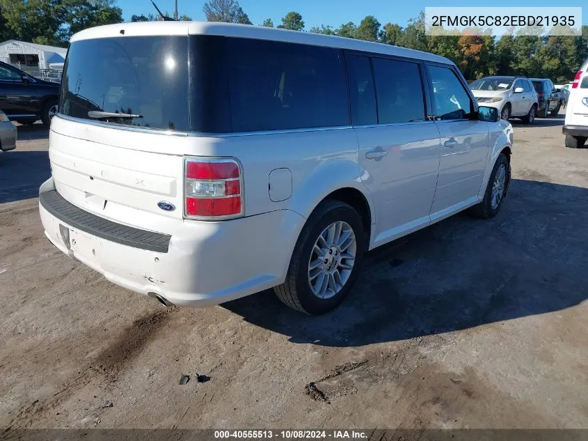 2FMGK5C82EBD21935 2014 Ford Flex Sel