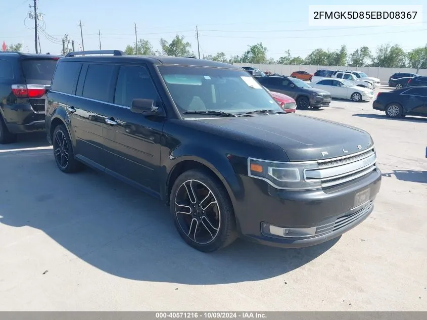 2FMGK5D85EBD08367 2014 Ford Flex Limited