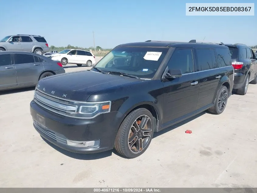 2FMGK5D85EBD08367 2014 Ford Flex Limited