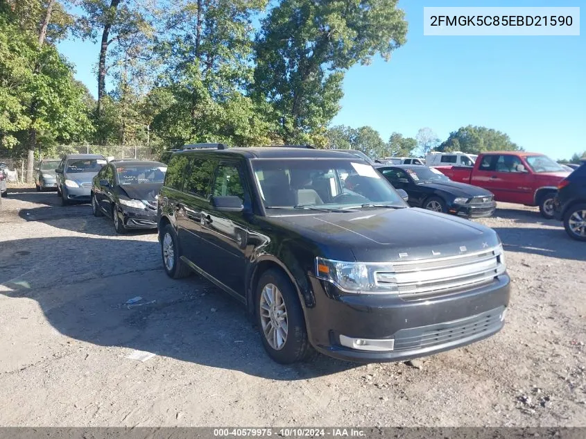 2014 Ford Flex Sel VIN: 2FMGK5C85EBD21590 Lot: 40579975