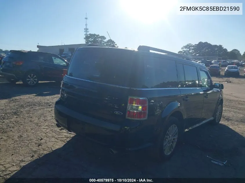 2FMGK5C85EBD21590 2014 Ford Flex Sel