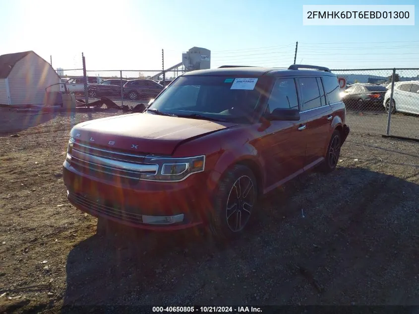 2014 Ford Flex Limited VIN: 2FMHK6DT6EBD01300 Lot: 40650805