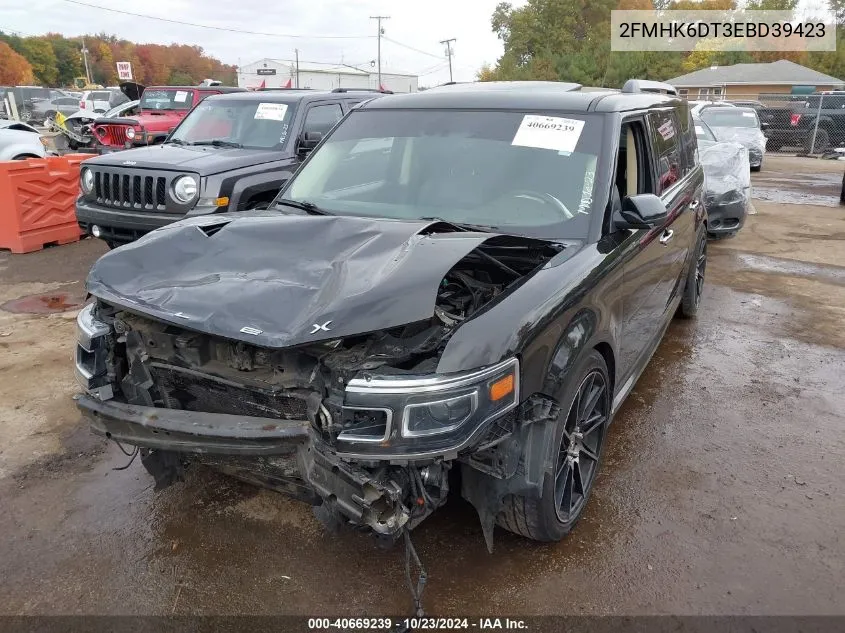 2014 Ford Flex Limited VIN: 2FMHK6DT3EBD39423 Lot: 40669239