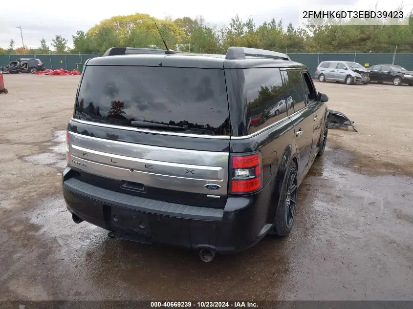 2014 Ford Flex Limited VIN: 2FMHK6DT3EBD39423 Lot: 40669239