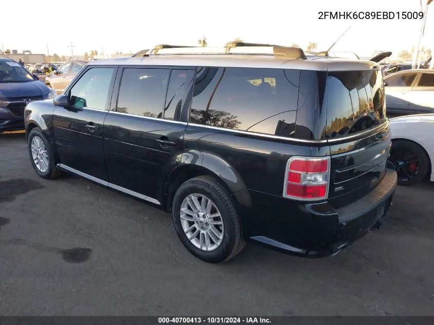 2014 Ford Flex Sel VIN: 2FMHK6C89EBD15009 Lot: 40700413