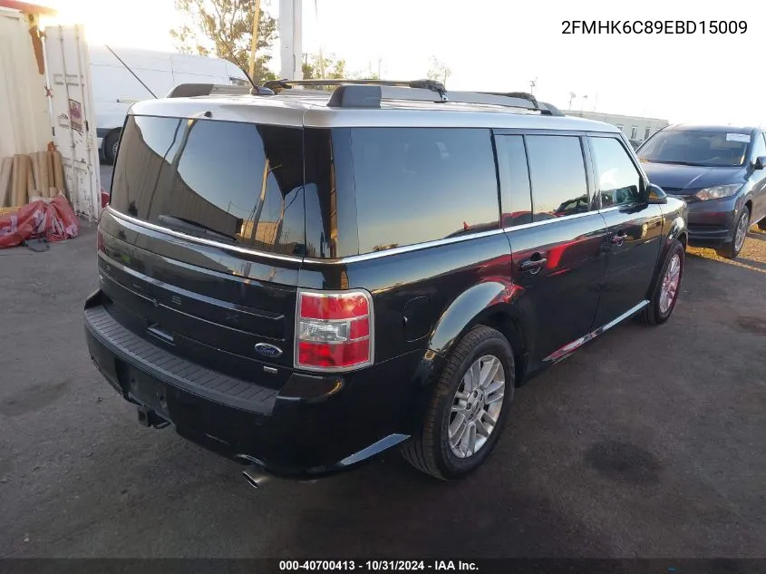 2014 Ford Flex Sel VIN: 2FMHK6C89EBD15009 Lot: 40700413