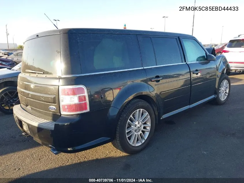 2014 Ford Flex Sel VIN: 2FMGK5C85EBD44433 Lot: 40739706