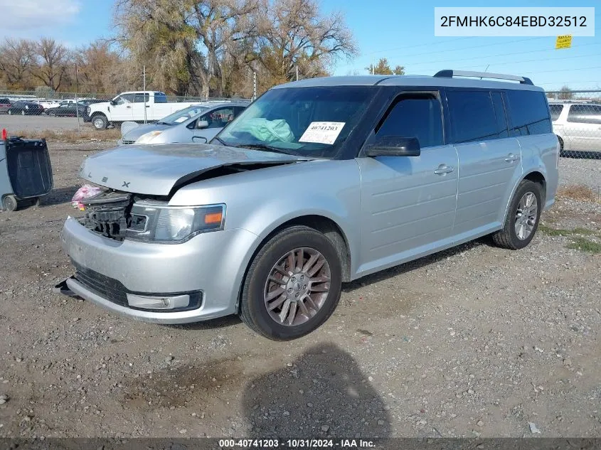 2014 Ford Flex Sel VIN: 2FMHK6C84EBD32512 Lot: 40741203