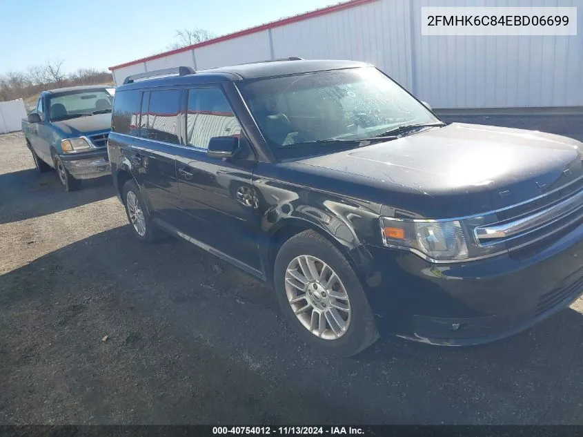 2014 Ford Flex Sel VIN: 2FMHK6C84EBD06699 Lot: 40754012