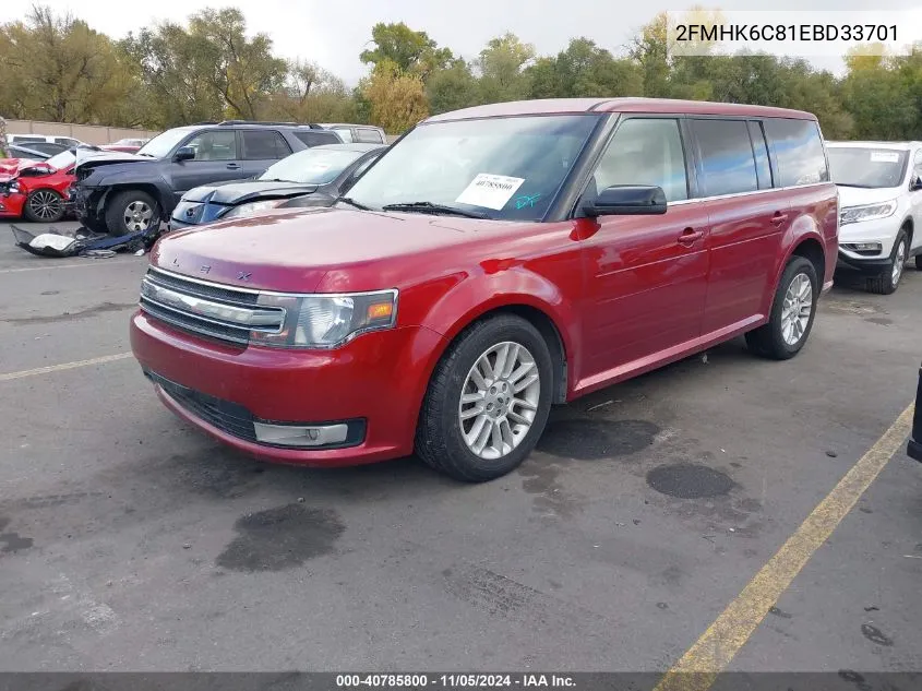 2FMHK6C81EBD33701 2014 Ford Flex Sel