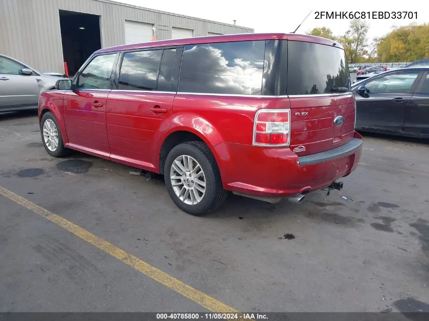 2FMHK6C81EBD33701 2014 Ford Flex Sel