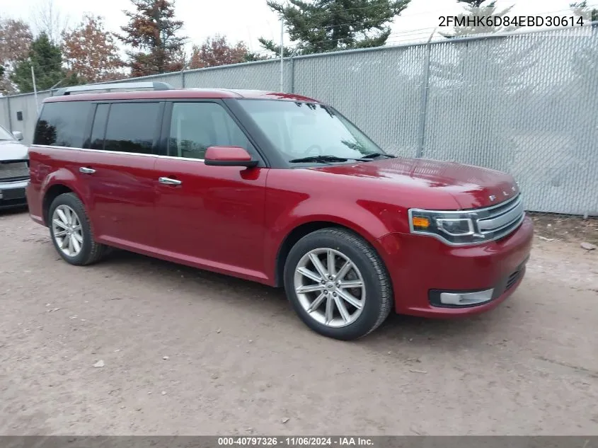 2014 Ford Flex Limited VIN: 2FMHK6D84EBD30614 Lot: 40797326