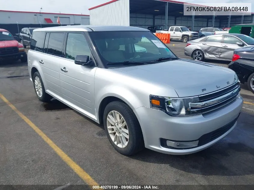 2FMGK5C82FBA08448 2015 Ford Flex Sel