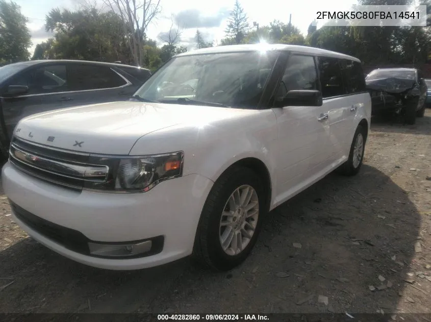 2015 Ford Flex Sel VIN: 2FMGK5C80FBA14541 Lot: 40282860