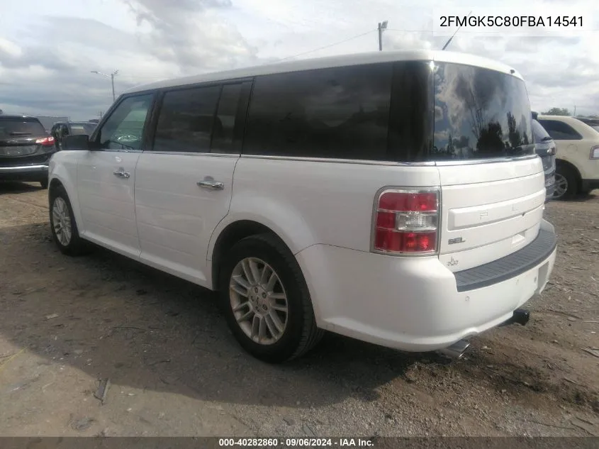 2015 Ford Flex Sel VIN: 2FMGK5C80FBA14541 Lot: 40282860