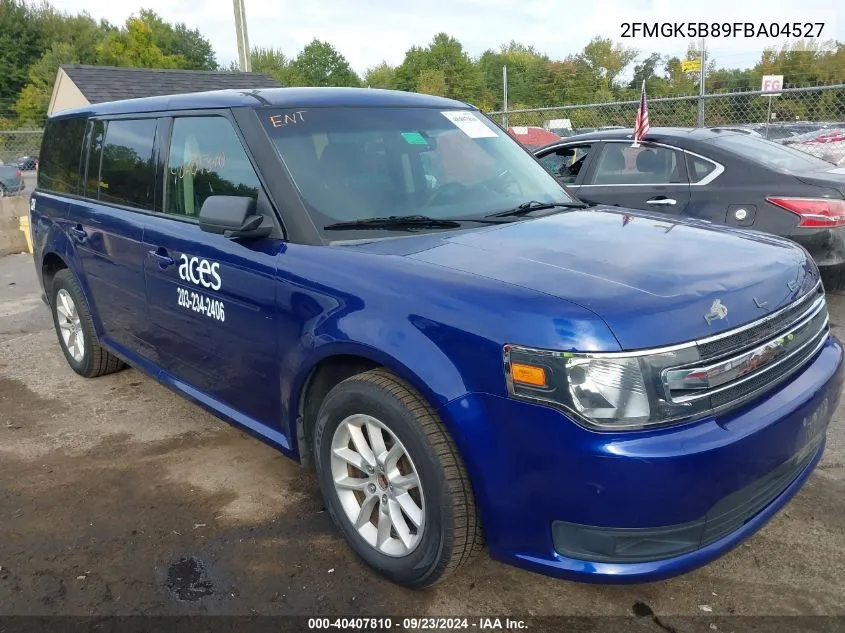 2015 Ford Flex Se VIN: 2FMGK5B89FBA04527 Lot: 40407810