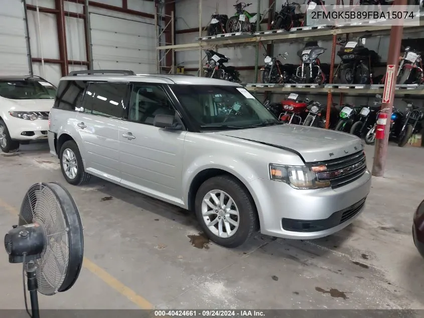 2015 Ford Flex Se VIN: 2FMGK5B89FBA15074 Lot: 40424661