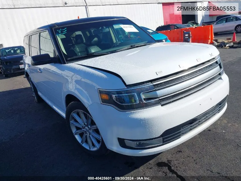 2015 Ford Flex Limited VIN: 2FMHK6D85FBA05553 Lot: 40425601