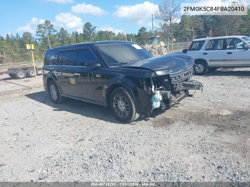 2015 Ford Flex Sel VIN: 2FMGK5C84FBA20410 Lot: 40738226