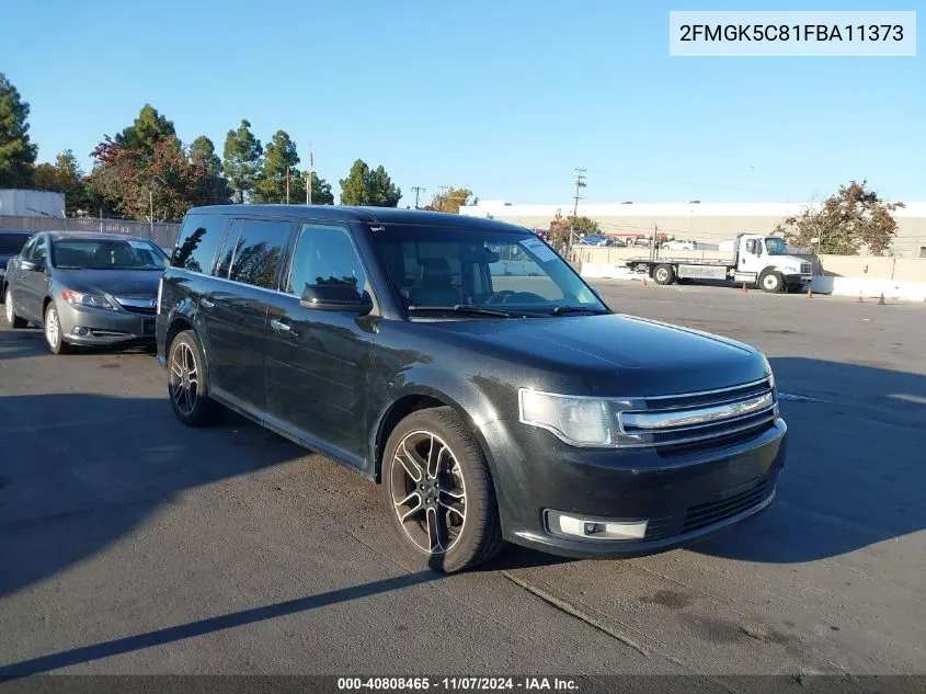 2015 Ford Flex Sel VIN: 2FMGK5C81FBA11373 Lot: 40808465