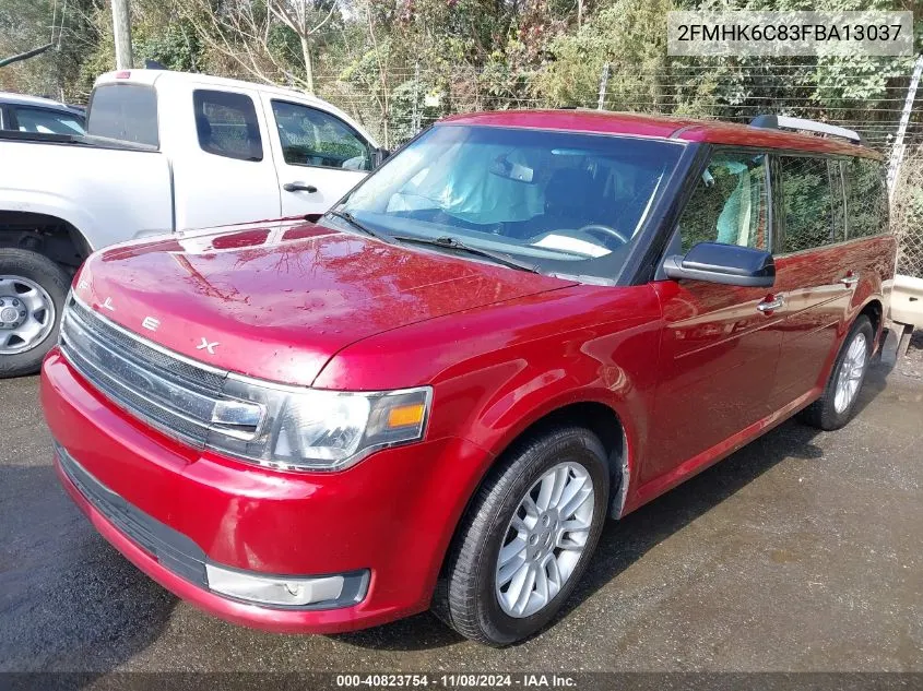 2015 Ford Flex Sel VIN: 2FMHK6C83FBA13037 Lot: 40823754