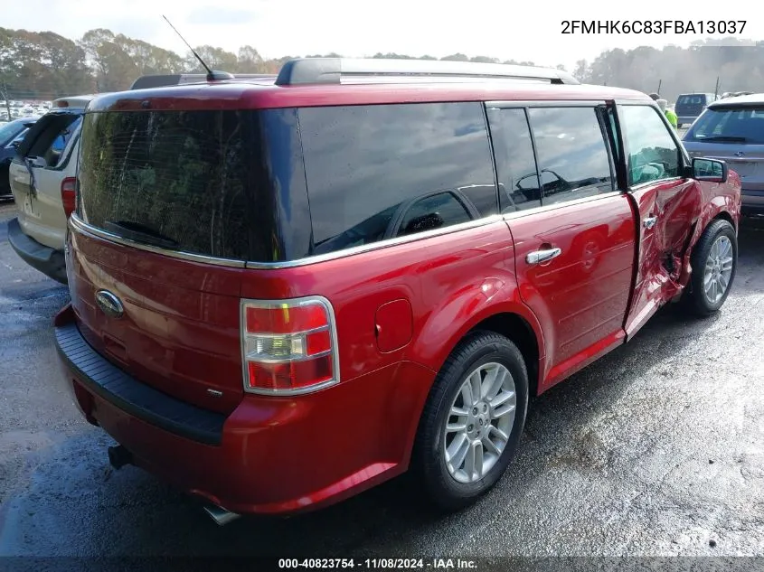 2015 Ford Flex Sel VIN: 2FMHK6C83FBA13037 Lot: 40823754