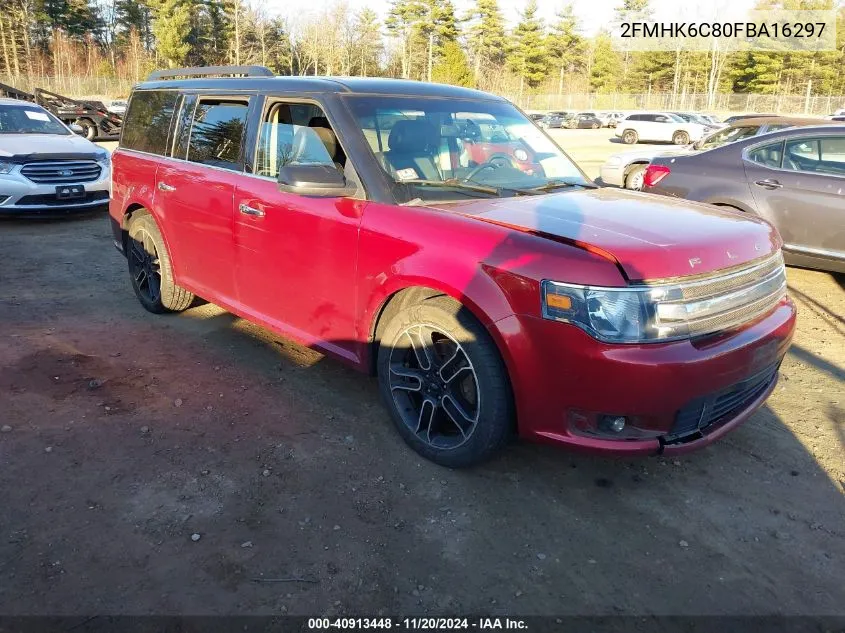 2015 Ford Flex Sel VIN: 2FMHK6C80FBA16297 Lot: 40913448