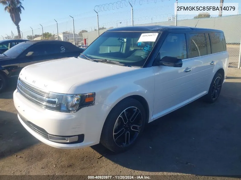 2015 Ford Flex Sel VIN: 2FMGK5C85FBA14079 Lot: 40920977