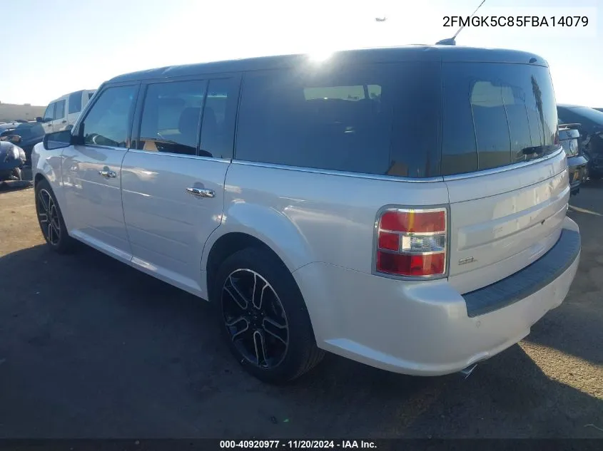 2015 Ford Flex Sel VIN: 2FMGK5C85FBA14079 Lot: 40920977