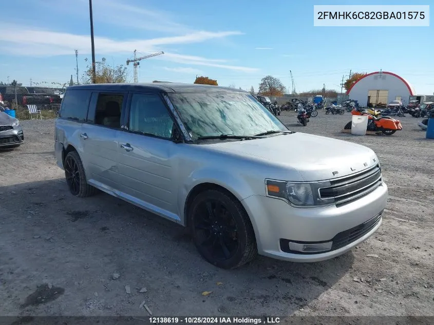 2016 Ford Flex Sel VIN: 2FMHK6C82GBA01575 Lot: 12138619