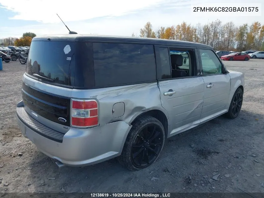 2016 Ford Flex Sel VIN: 2FMHK6C82GBA01575 Lot: 12138619