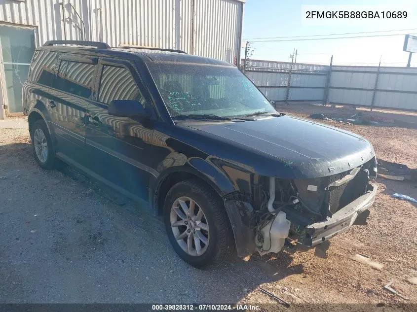 2FMGK5B88GBA10689 2016 Ford Flex Se