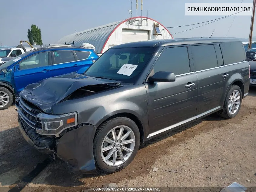 2FMHK6D86GBA01108 2016 Ford Flex Limited