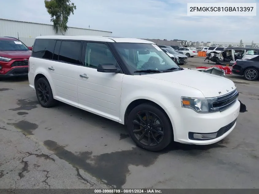 2FMGK5C81GBA13397 2016 Ford Flex Sel