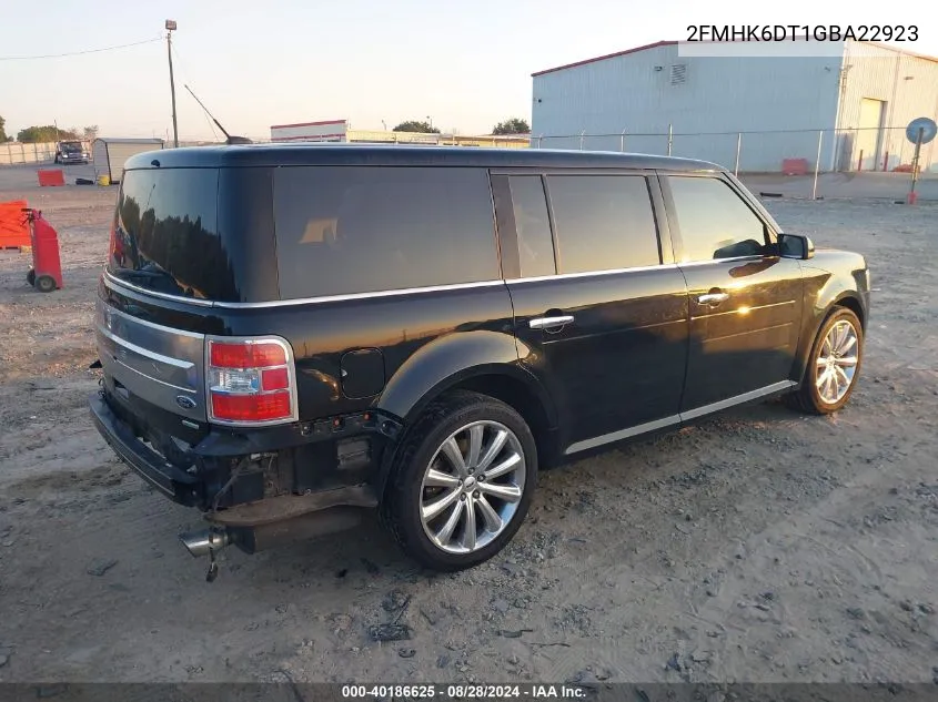 2FMHK6DT1GBA22923 2016 Ford Flex Limited