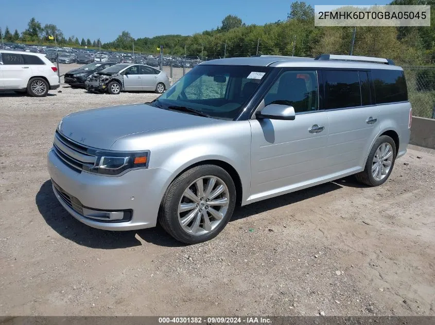 2016 Ford Flex Limited VIN: 2FMHK6DT0GBA05045 Lot: 40301382