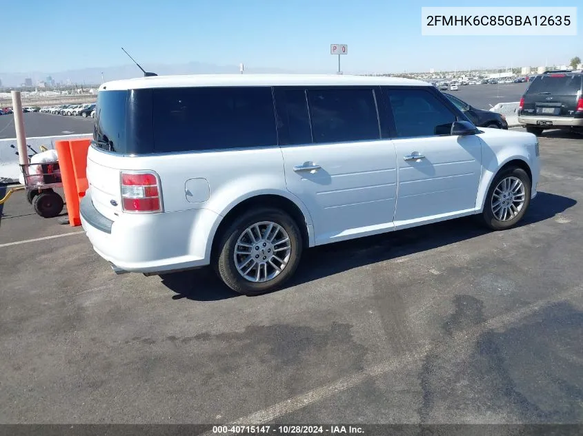 2016 Ford Flex Sel VIN: 2FMHK6C85GBA12635 Lot: 40715147