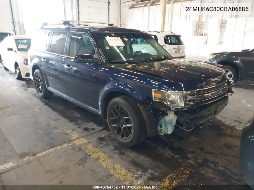 2FMHK6C80GBA06886 2016 Ford Flex Sel