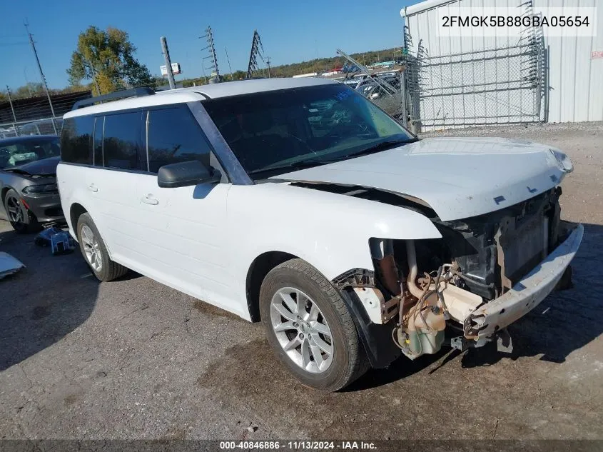 2016 Ford Flex Se VIN: 2FMGK5B88GBA05654 Lot: 40846886