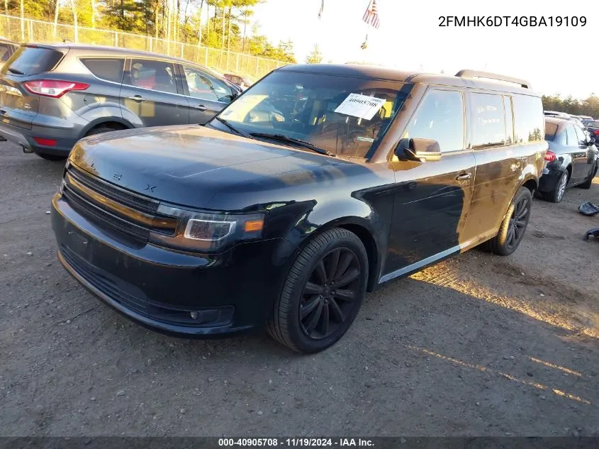 2016 Ford Flex Limited VIN: 2FMHK6DT4GBA19109 Lot: 40905708