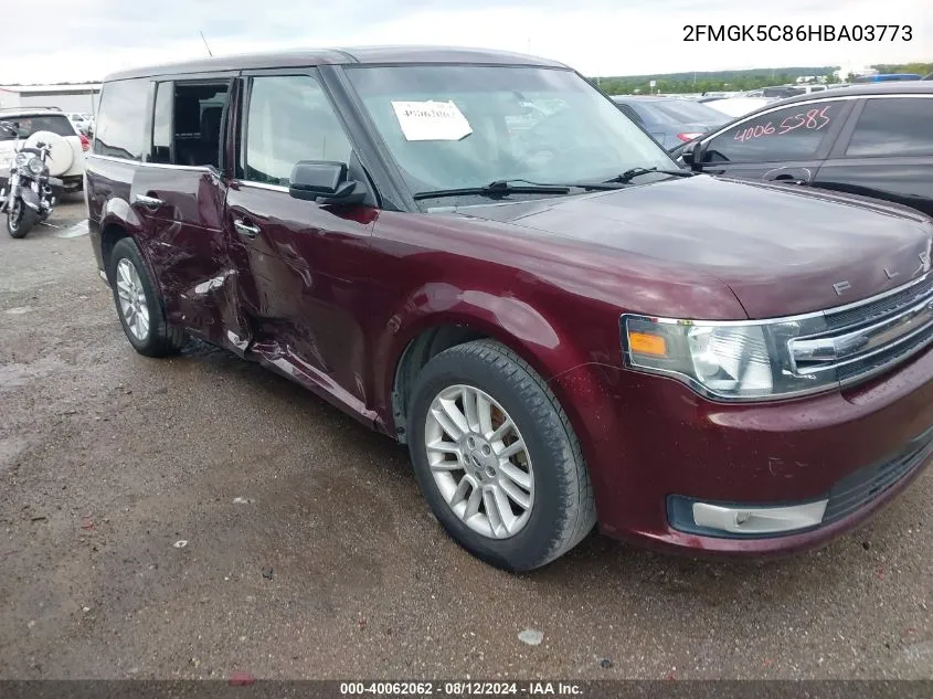 2017 Ford Flex Sel VIN: 2FMGK5C86HBA03773 Lot: 40062062