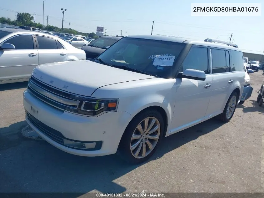 2FMGK5D80HBA01676 2017 Ford Flex Limited