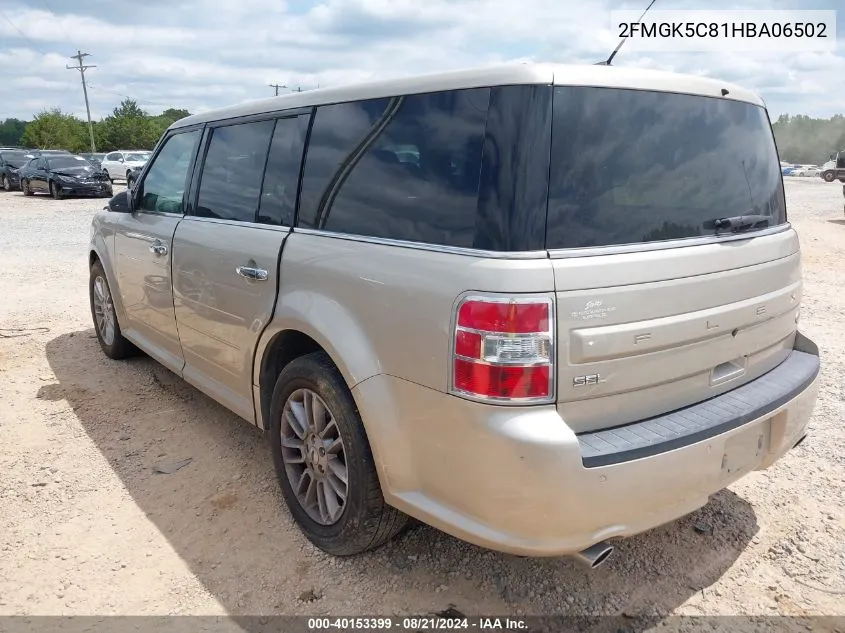 2FMGK5C81HBA06502 2017 Ford Flex Sel