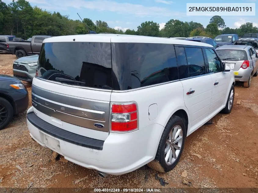 2FMGK5D89HBA01191 2017 Ford Flex Limited