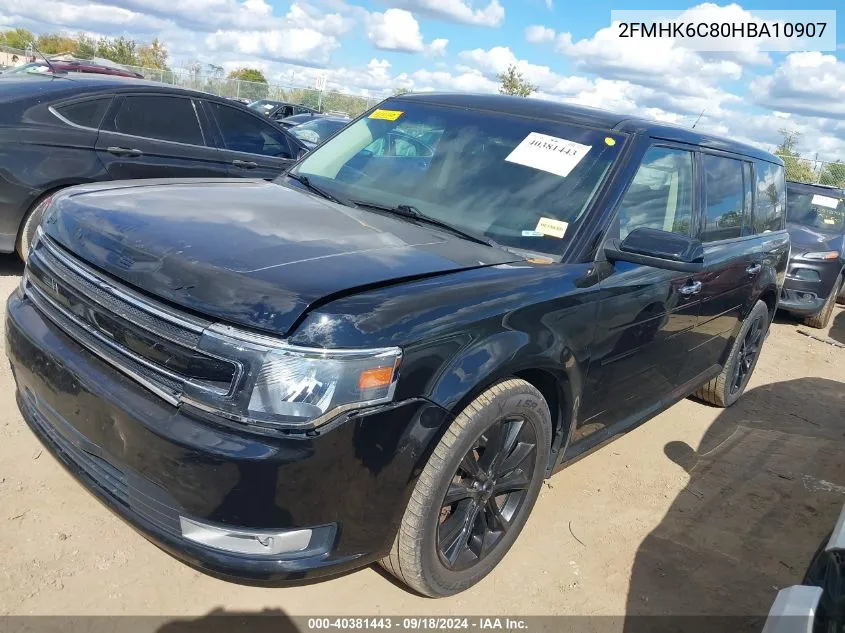 2017 Ford Flex Sel VIN: 2FMHK6C80HBA10907 Lot: 40381443