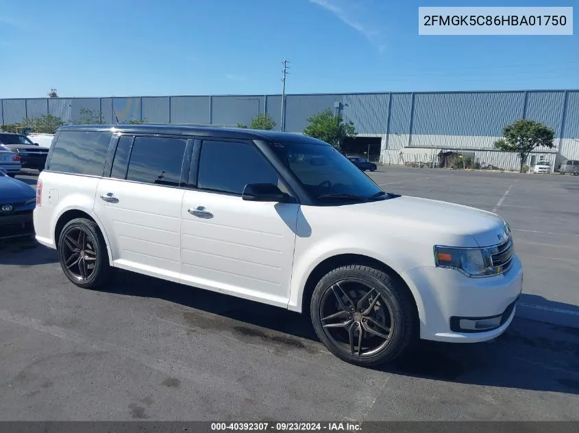 2017 Ford Flex Sel VIN: 2FMGK5C86HBA01750 Lot: 40392307