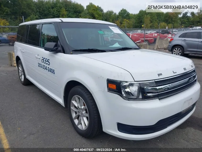 2017 Ford Flex Se VIN: 2FMGK5B8XHBA04829 Lot: 40407837