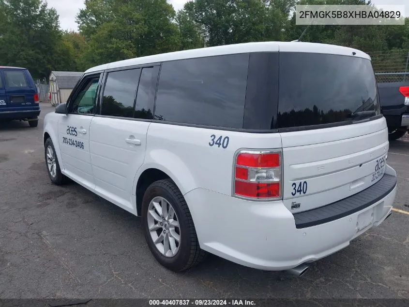 2017 Ford Flex Se VIN: 2FMGK5B8XHBA04829 Lot: 40407837