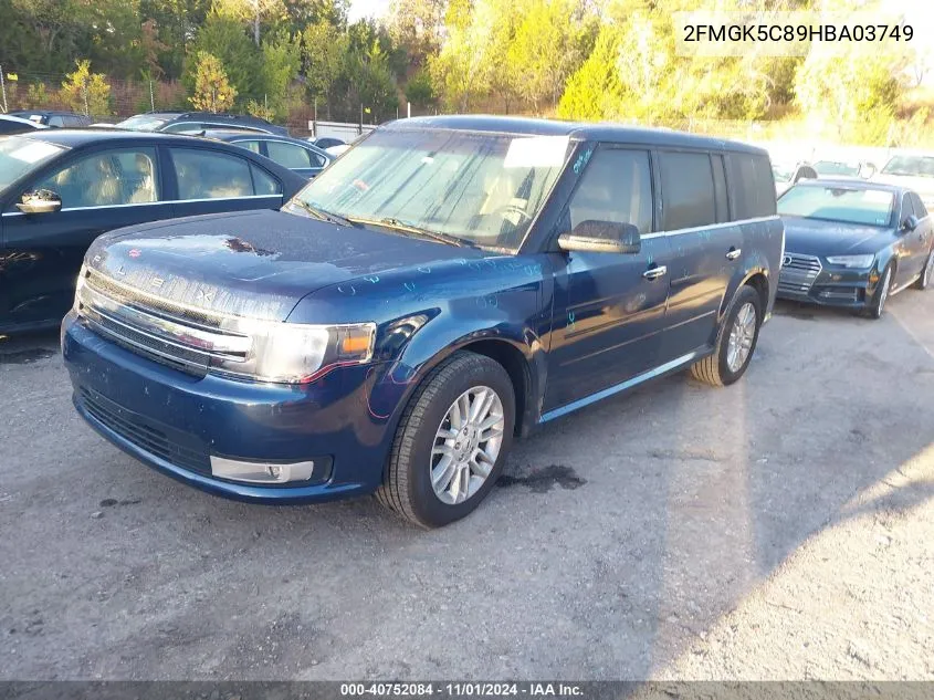 2017 Ford Flex Sel VIN: 2FMGK5C89HBA03749 Lot: 40752084