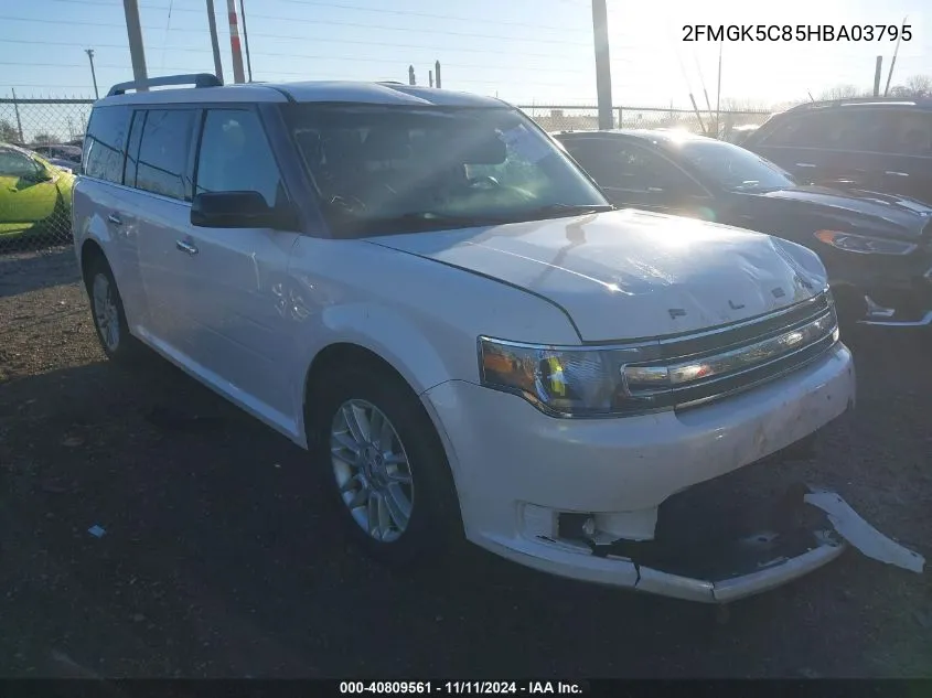 2017 Ford Flex Sel VIN: 2FMGK5C85HBA03795 Lot: 40809561